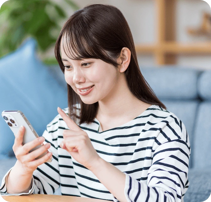 Peaceful アプリ - ネガティブな感情を整理し前向きになる認知行動療法アプリの使用イメージ